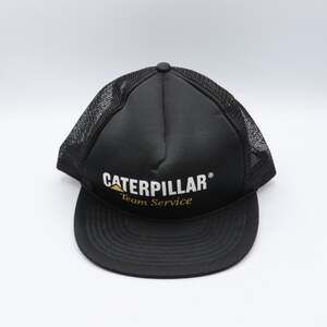 Vintage Caterpillar Team Service One Size Fits All Black